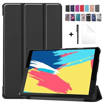 

Funda Capa Cover for Lenovo Tab M8 TB-8505F TB-8505X TB-8505F TB-8505X 8.0 inch Smart Magnetic Case Cover with Pen+Film