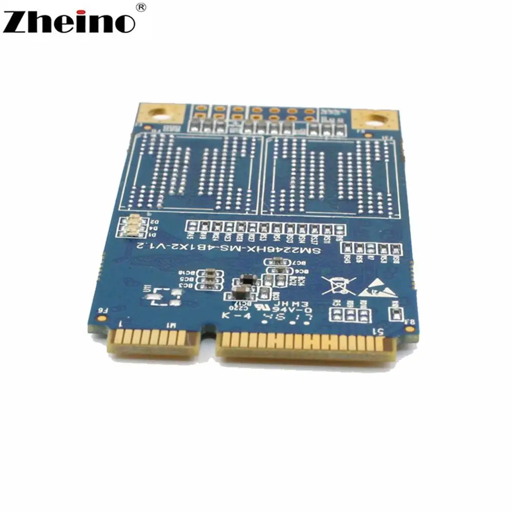 Zheino mSATA SSD 32 Гб 64 Гб 128 ГБ 256 ГБ Внутренний твердотельный накопитель для настольного ноутбука