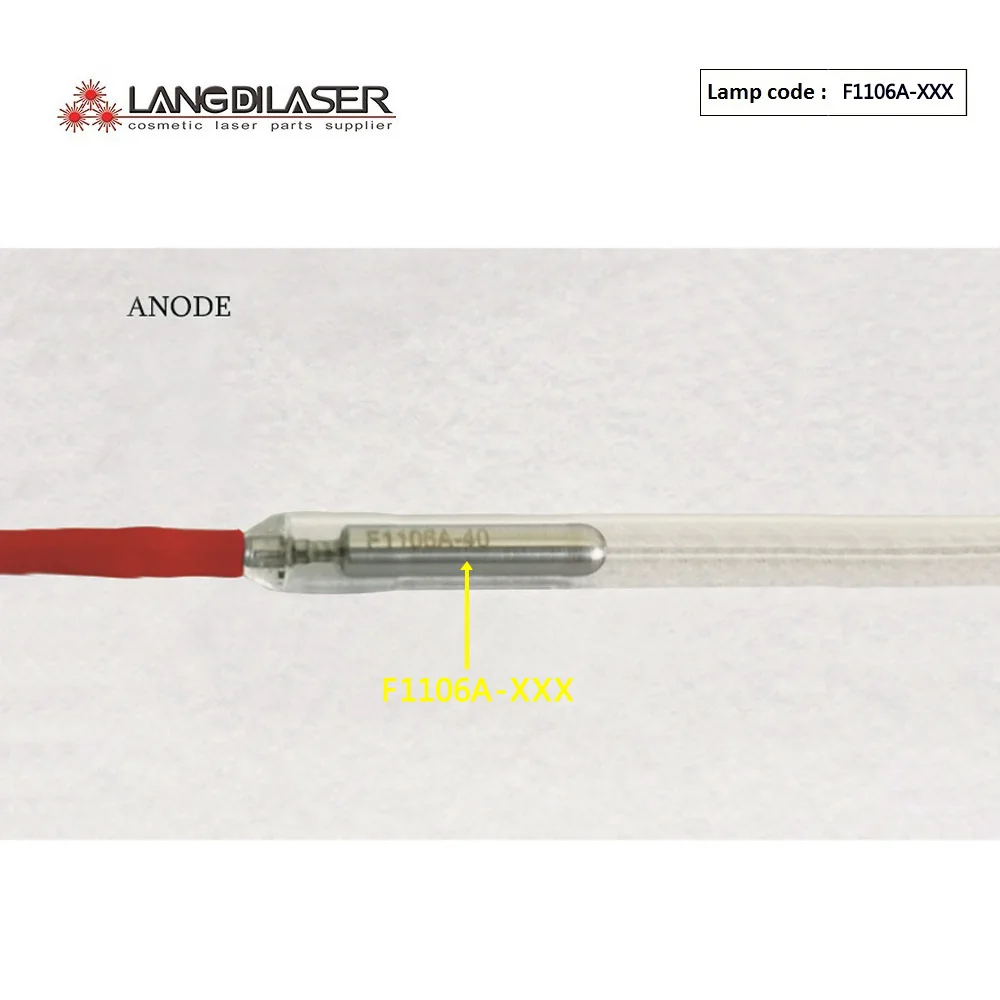 England lamp Code F1106A / UK FIRST LIGHT IPL FLASH lamp / Size 7*50*110F-Cathode Bend