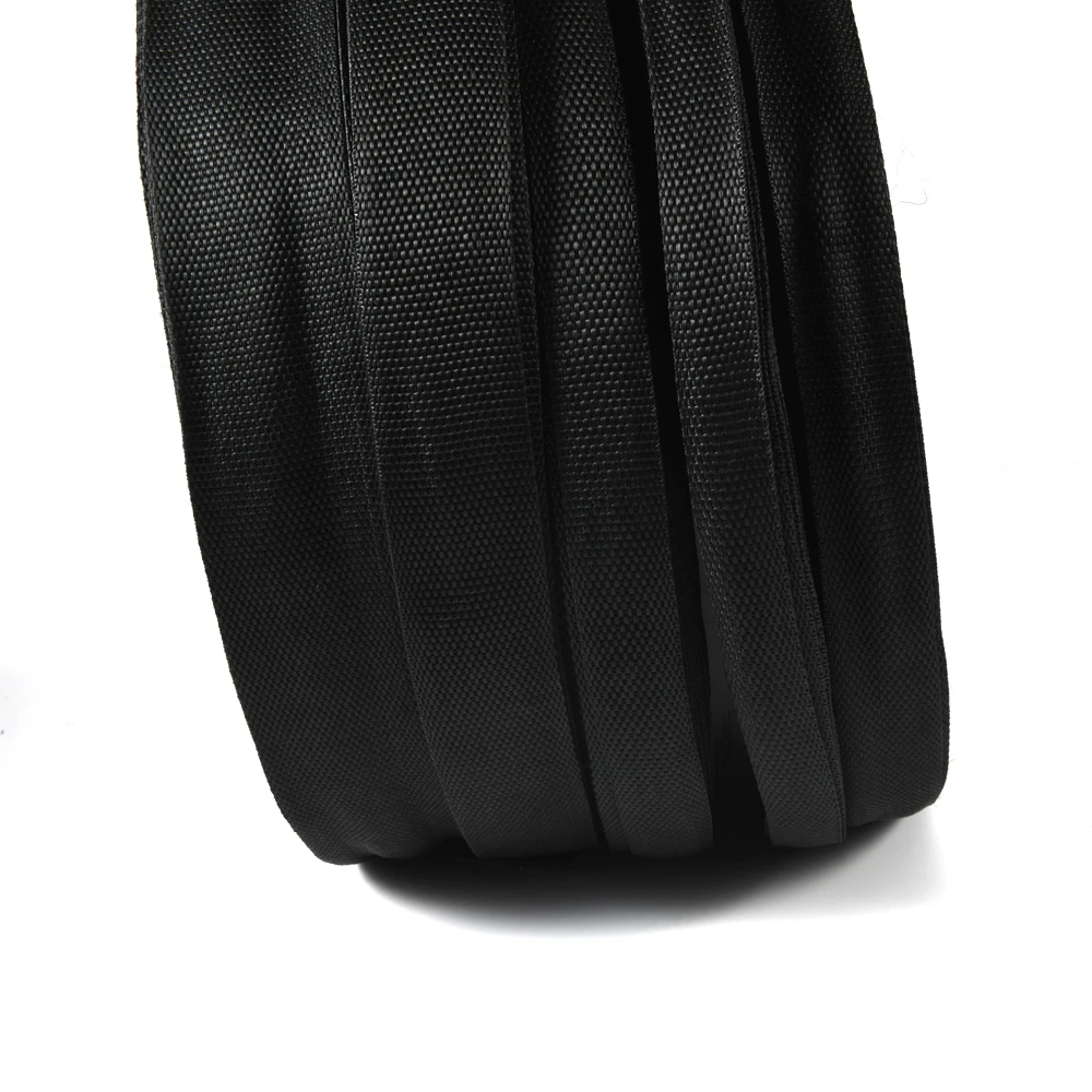 5M 10/20/25/30/38/50mm Wide Strap Nylon Webbing Knapsack Strapping Safety Belt DIY Pet Crafts Webbing Strap webbing ribbon nylon webbing nylon webbing tape