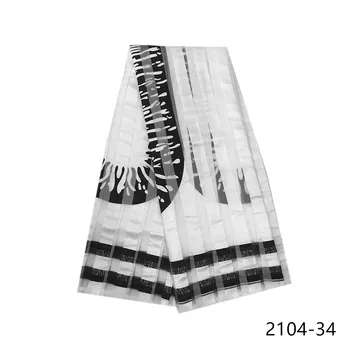 

2020 Latest 5 yards Ribbon fabric soft african fabric for dress ankara fabric african wax prints fabric niger Free shipping 2104