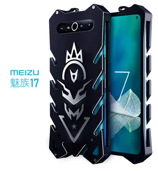 

For Meizu 17 Luxury New Heavy Duty Armor Metal Aluminum Back Case For Meizu 17 Pro Meizu 17T Back Case
