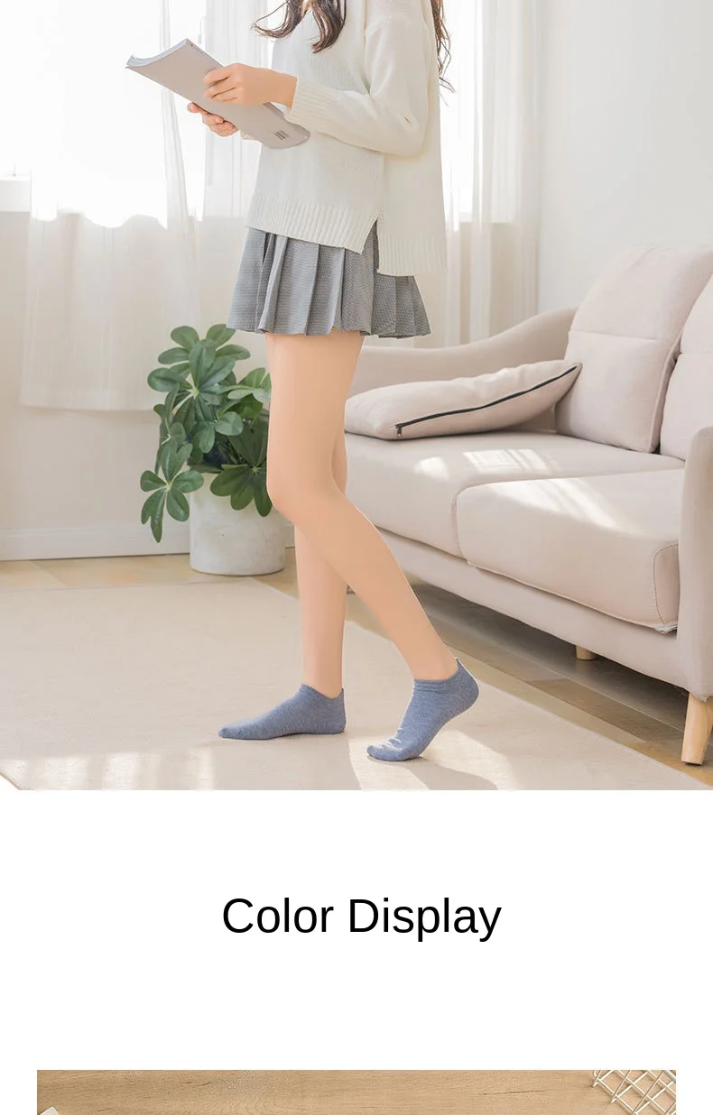 Lot De 3 Paires Chaussettes Ours Mignon - Modèle Dessin Animé, Coton Chaud, Style Harajuku - Taille Unique Femme - 5