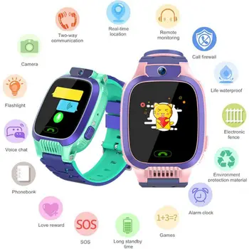 

Y79 Waterproof Call Smart Watch Children Real-time Positioning Watch Long Standby For Kids Christmas Gifts