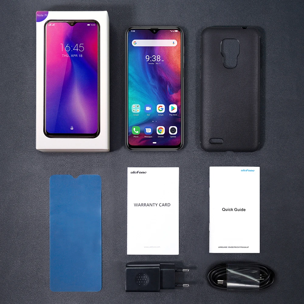 Ulefone Note 7P смартфон на Android 9 0 процессор MT6761VWB экран 5 дюймов 3 ГБ + 32 ГБ|Смартфоны| |