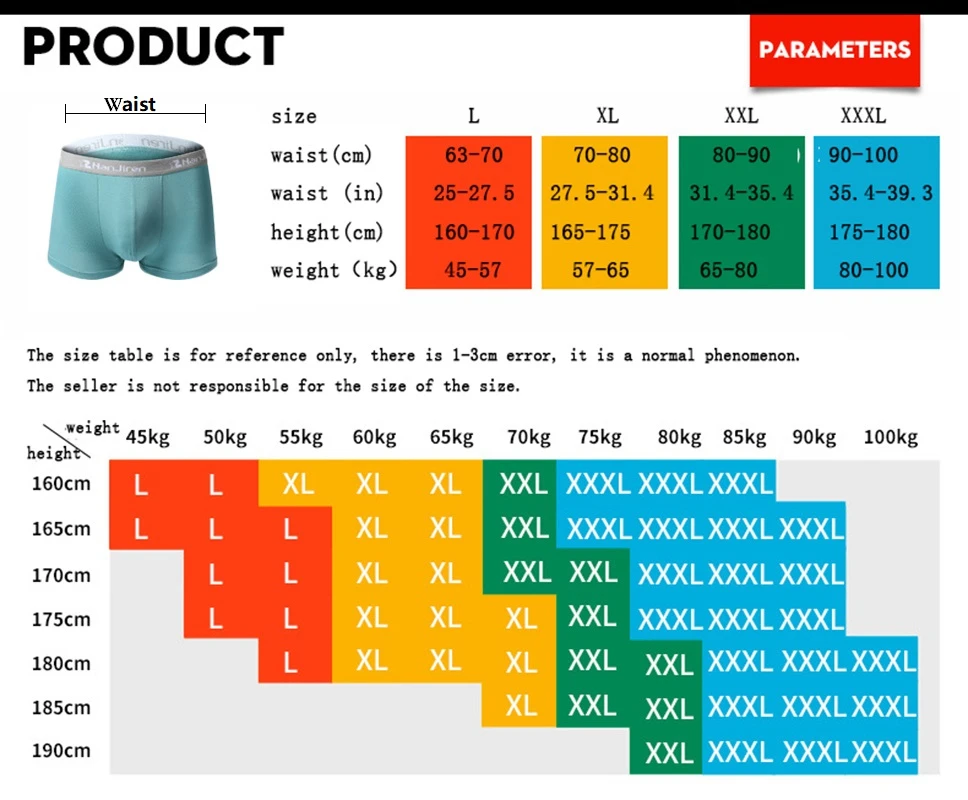 4pcs/lot Men Cotton Boxers Middle Waist Sexy Underwear Solid Color Letters Pattern Breathable Panties Boxer Hombre