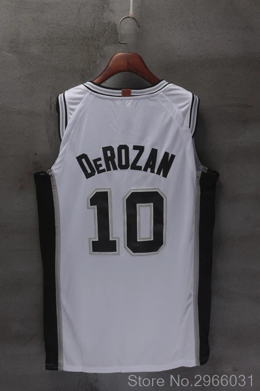1 Мужская Высокая Школьная майка сшитая Размер S-XXL DeMar DeRozan 10 - Цвет: 1