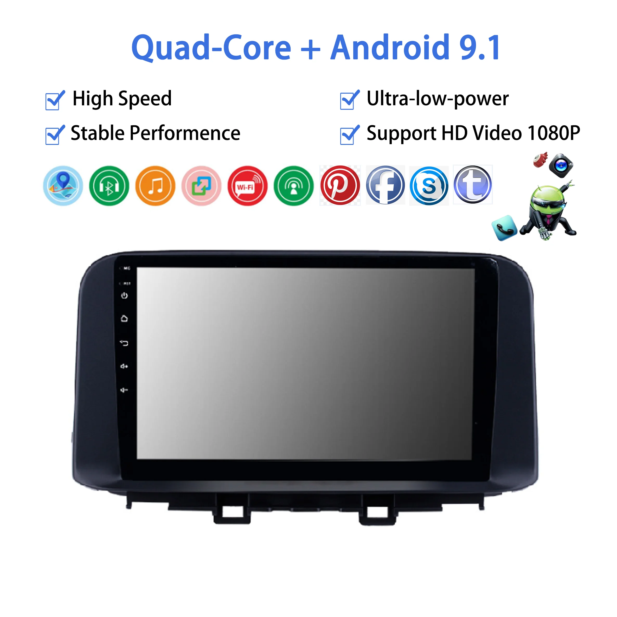 Автомагнитола BF для HYUNDAI 2018 2019 TUCSON 10 1 дюйма 2 + 32 ГБ IOS Carplay Android автомобильный