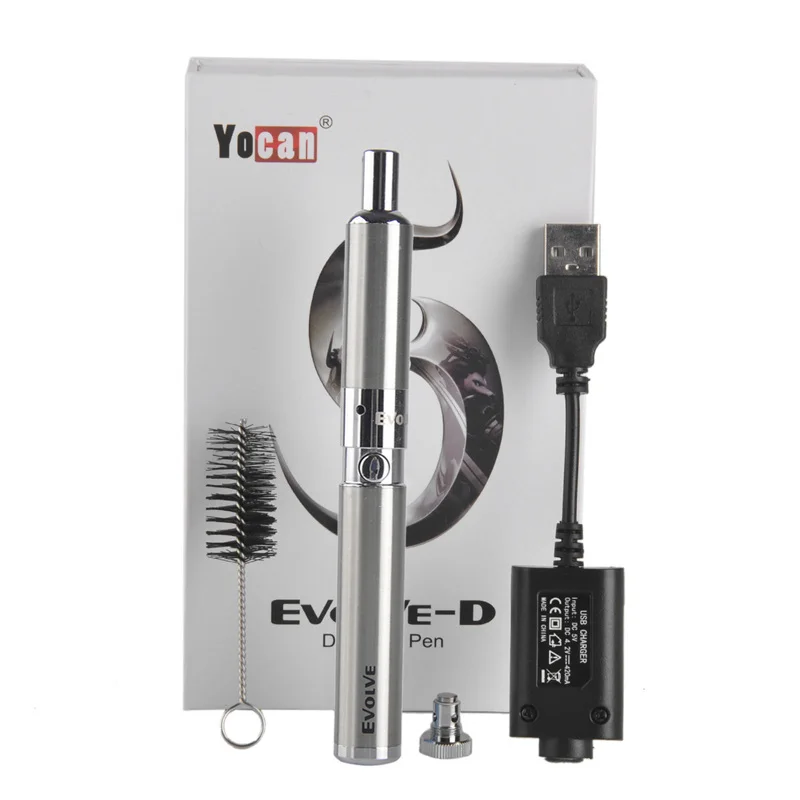 Набор ручек для сухих трав evolve d Yocan Evolve D кварцевые двойные катушки аккумулятор 650