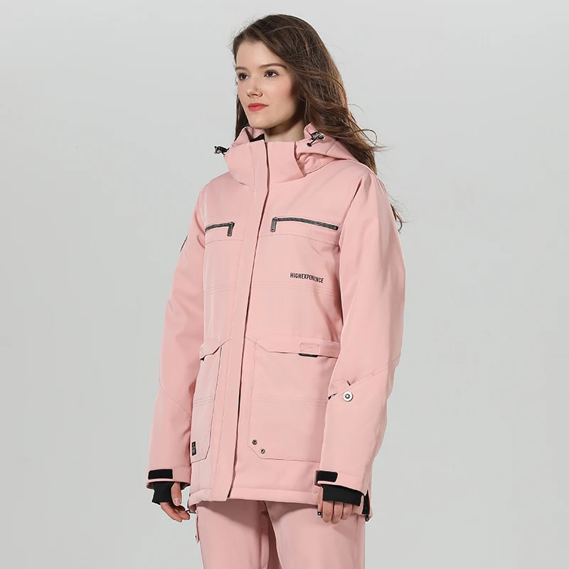 woman pink Куртка женская зимняя куртка зимняя женская зимняя куртка для женщин лыжи горнолыжная куртка женская лыжная куртка горные лыжи лыжная куртка для женщин куртки женские зимние для сноуборда куртка женская зимняя - Цвет: woman pink