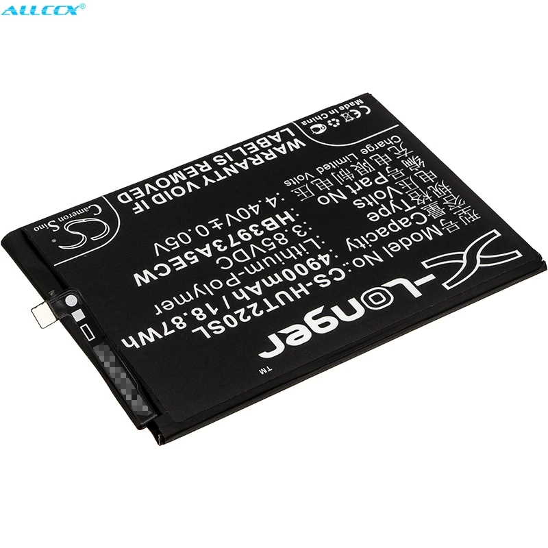 Кэмерон Sino 4900mAh аккумулятор HB3973A5ECW для huawei EVR-AL00, EVR-L29, Honor Note 10, mate 20 X, RVL-AL09
