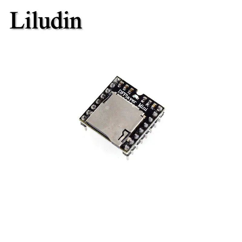 DF Player Mini MP3 Module Voice Decode Board Supporting TF Card U-Disk IO/Serial Port/AD for arduino Diy Kit | Электронные