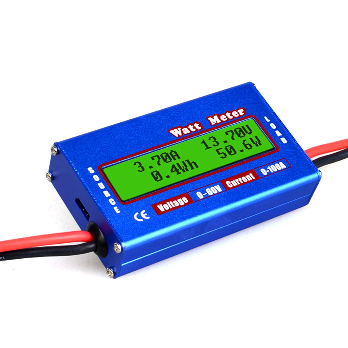  New Digital LCD DC 60V/100A Balance Voltage RC Battery Power Analyzer Tool Energy monitor Balance V