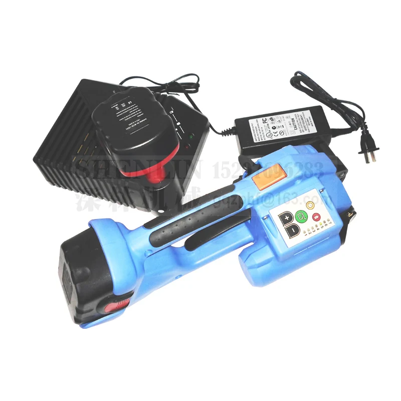 Máquina de Cintar da Caixa Correia do Animal de Estimação Ferramenta de Cintar Empacotador a Pilhas Recarregável da Ferramenta de Empacotamento Elétrica Acessível Ort200 pp & Conj. ferramentas elétricas