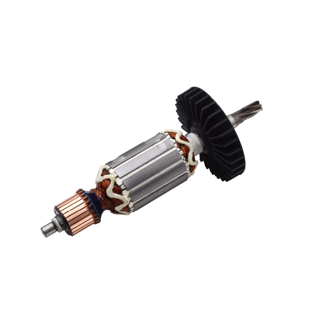 220 V/240 V арматура роторный якорь 6 зубьев Замена для Makita 2460 2470 HR2460 HR2470 HR2460F HR2470F запасные части для перфоратора