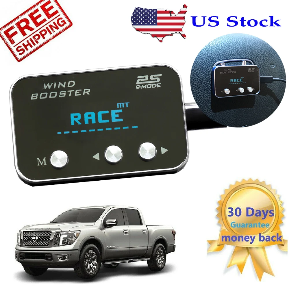 Ветер бустер дроссельной заслонки Контроллер педаль газа Commander для Nissan Titan XD 2016 2017