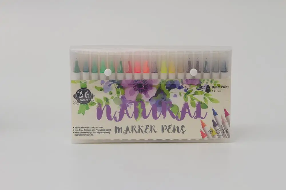 36 Color 24/36/48 шт. Гелевые Ручки корейский канцелярские принадлежности маркеры papelaria Zakka подарок материал Эсколар школьные принадлежности - Цвет: 36 Color