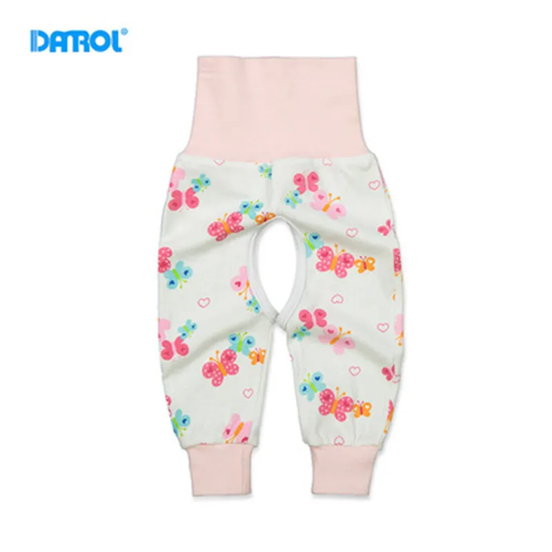 Baby Trousers Winter Open Pants High Waist Newborn Baby
