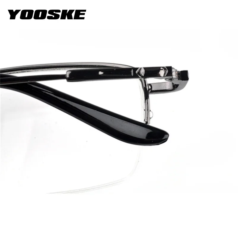 Myopia Glasses Eyeglass Frames for Women Men Half Frame Student-1.0-6.0