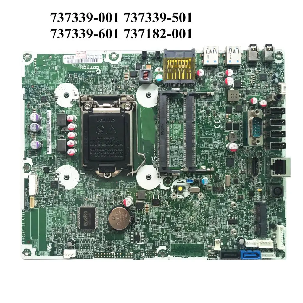 

Excellent For HP 400 G1 PRO AIO Motherboard DDR3 737339-001 737182-001 100% working