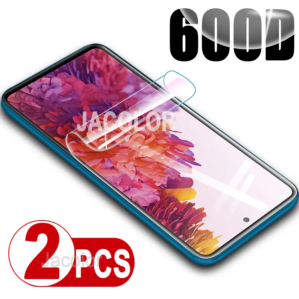 2pcs Screen Protector For Samsung Galaxy S20 Fe 4g/5g Hydrogel Film