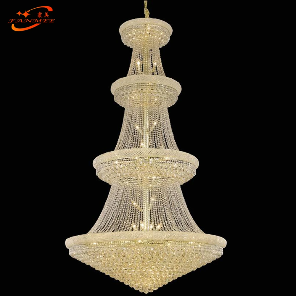Современная хрустальная люстра ступенчатой формы Carystal Chandelie rHanging Light для украшения дома ресторана отеля