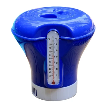 

8 inch Chemical Chlorine Dispenser Practical Multi-functional Classic Floating Tablet Feeder for Swimming Pool SPA