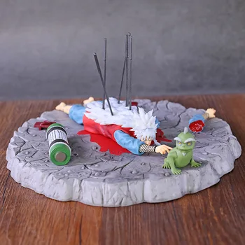 

Anime Naruto Shippuden Scenes Dead of Jiraiya Figure Collectible PVC Model Toy Figurine