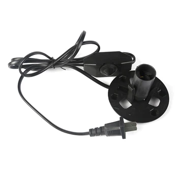 

E12 Multipurpose Replacement Practical Salt Lamp Cable PVC Home Base Assembly Adapter Socket Electric Power With Dimmer Switch