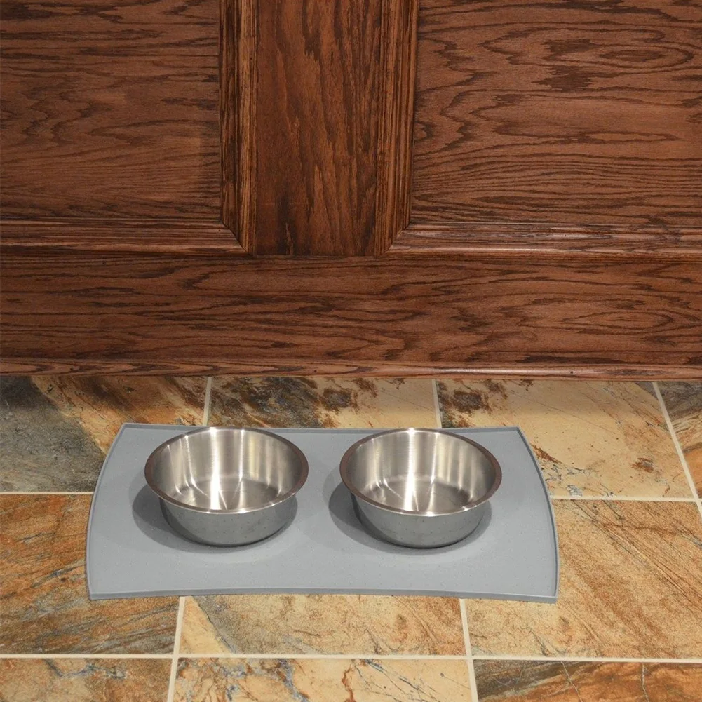 Arc Edge Pad Pet силиконовый корм для кошек и собак Водонепроницаемая миска для еды