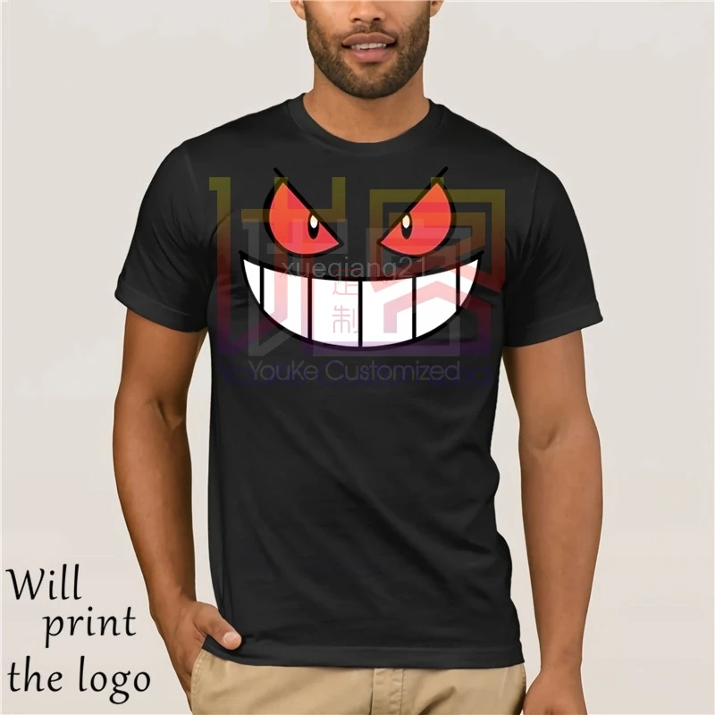 

Anime Cartoon Gengar Adulto Tshirt O Collo Top Tees Casuale a Maniche Corte T-Shirt Creativo Uomo T Shirts T shirt