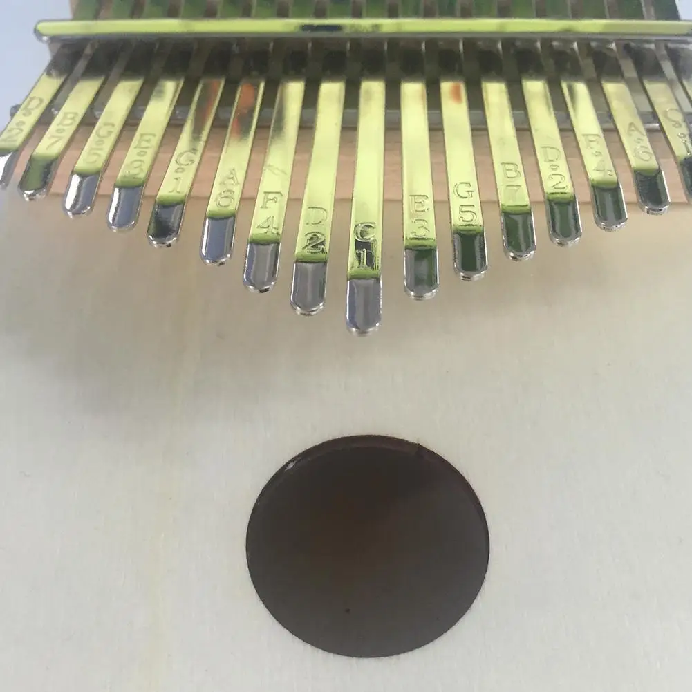 17 клавиш дерево калимба большой палец Mbira Пальчиковое пианино для начинающих музыкальный инструмент детские игрушки