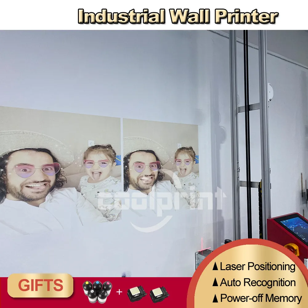 Excellent Definition Direct To Wall Inkjet Printer Machine Easy Opreating Cremic 3D 5D |