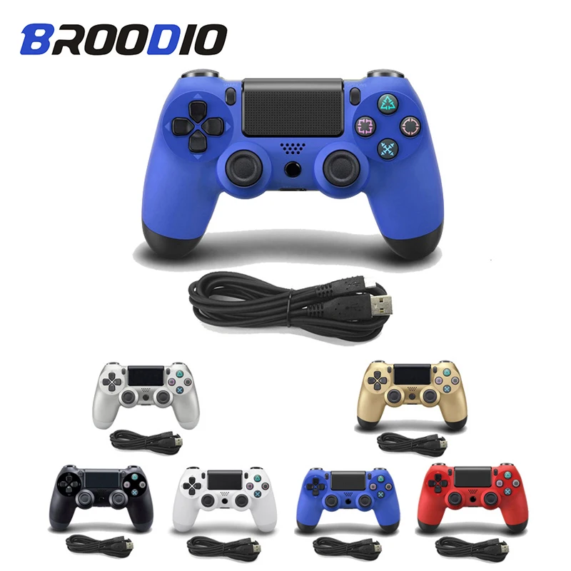 

USB Wired Controller Joystick Joypad For Sony PS4 Controller Fit For PlayStation 4 Console For Dualshock Gamepad For PS4 Console