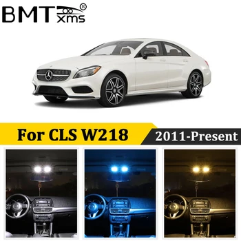 

BMTxms 23Pcs Car LED Interior Dome Map Light Bulbs Kit Canbus For Mercedes Benz CLS C218 W218 AMG 2011-Present Auto Lamp