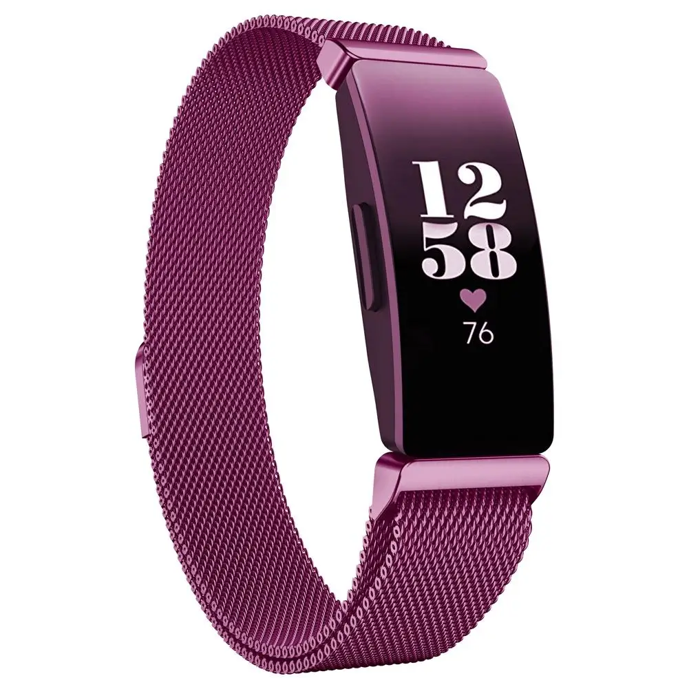 Ремешок для часов Fitbit Inspire HR трекер активности Миланский ремешок на запястье магнитная пряжка замена Браслет из нержавеющей стали