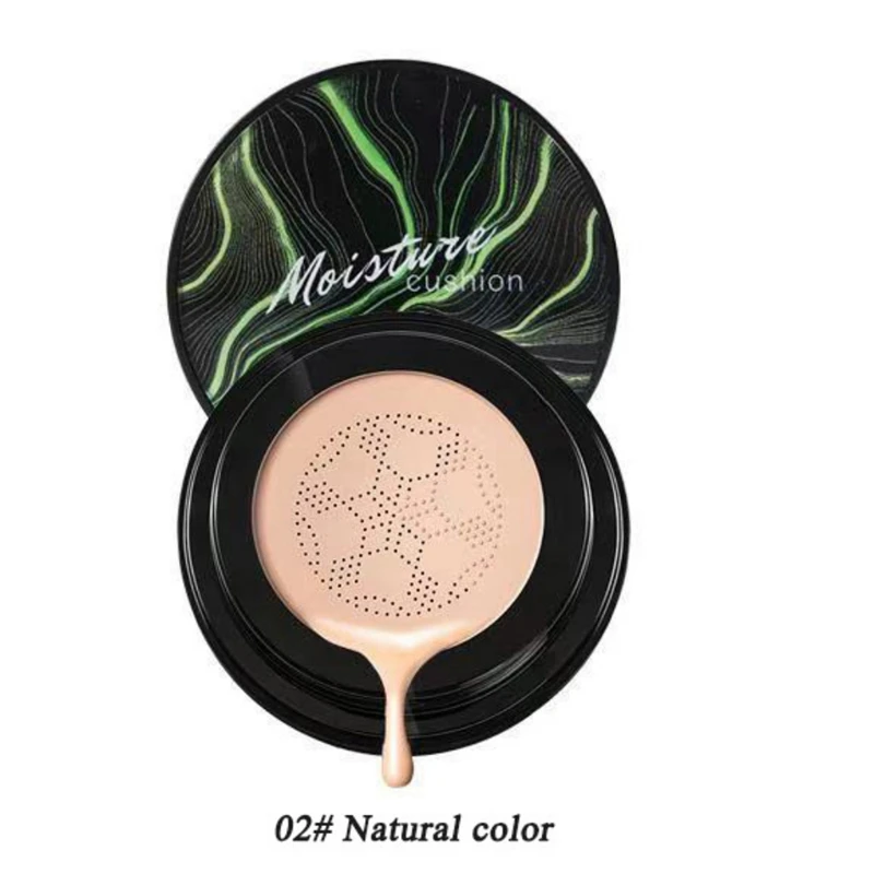 Грибной Макияж BB крем Make up Air Cushion стойкая Увлажняющая Основа воздухопроницаемая осветляющая - Цвет: Небесно-голубой