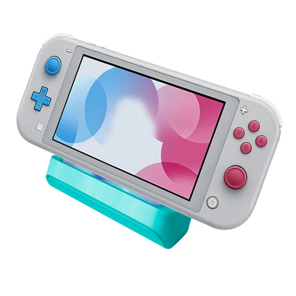 Для nintendo switch Lite консоль и контроллер подставка для зарядного устройства Регулируемая Подставка для зарядки usb type-C для переключателя 815#2
