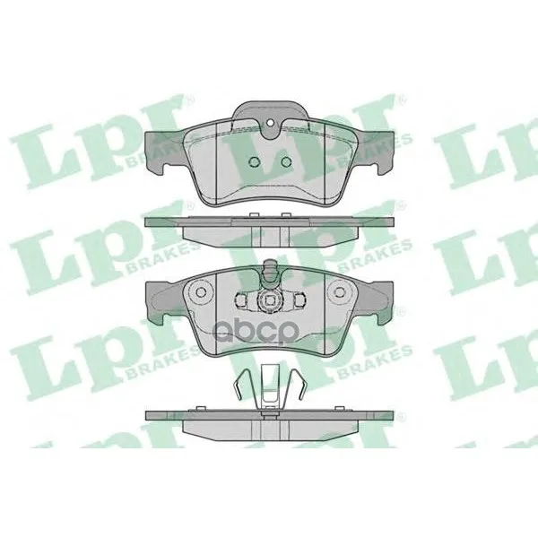 Колодки Тормозные Mercedes-Benz W164 Ml 05/W251 R-Class 06 Задние Lpr 05p1254 Lpr арт. 05P1254