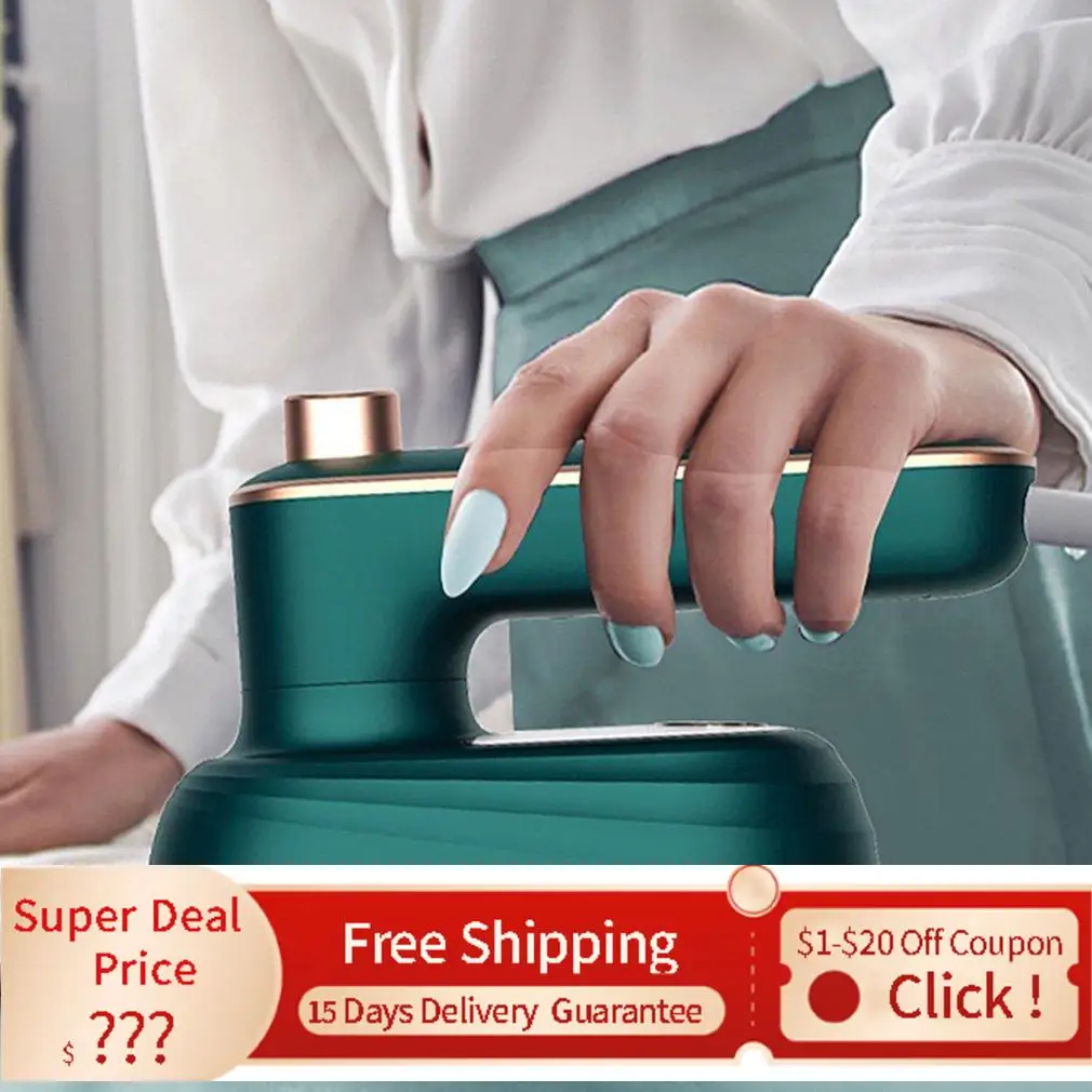 Electric Iron Steamer Mini Garment Machine Portable Dry Steam Iron