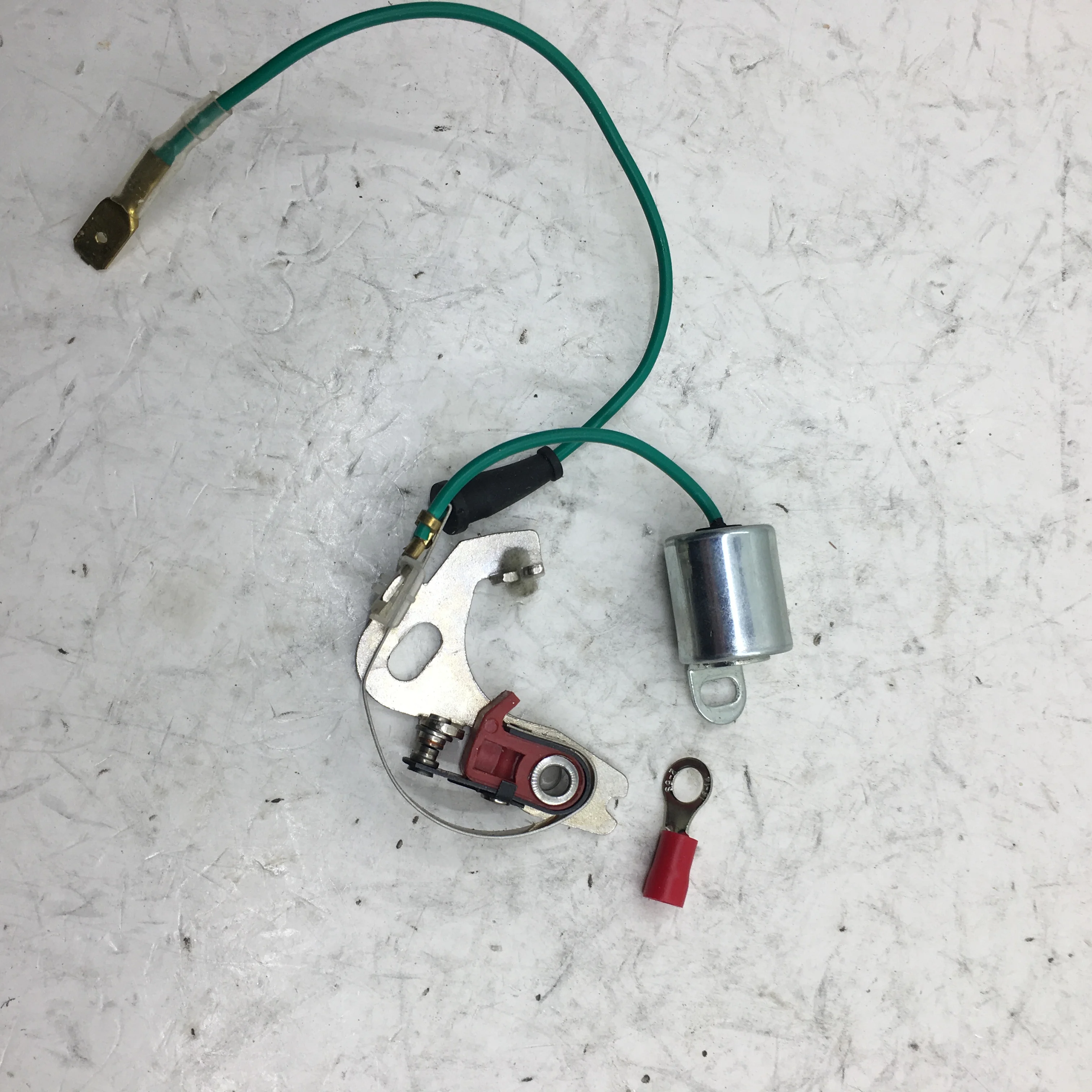 SherryBerg Points Condensor & Low Tension for lucas 45D 45D4 distributor ignition kit for CLASSIC Mini MGB GT