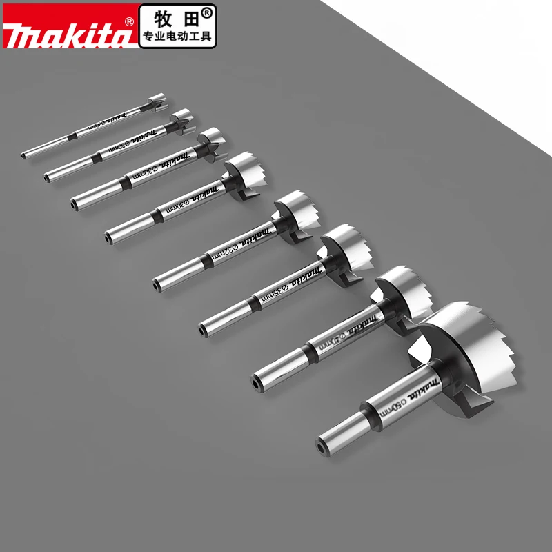 Сверло Makita Forstner для сверления отверстий по дереву 10 мм 15 20 25 26 30 32 35 40 50 D-47357