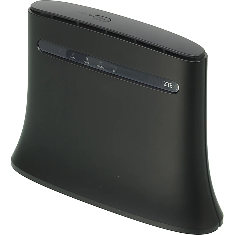 Интернет-центр ZTE MF283 10/100BASE-TX/4G(3G) черный