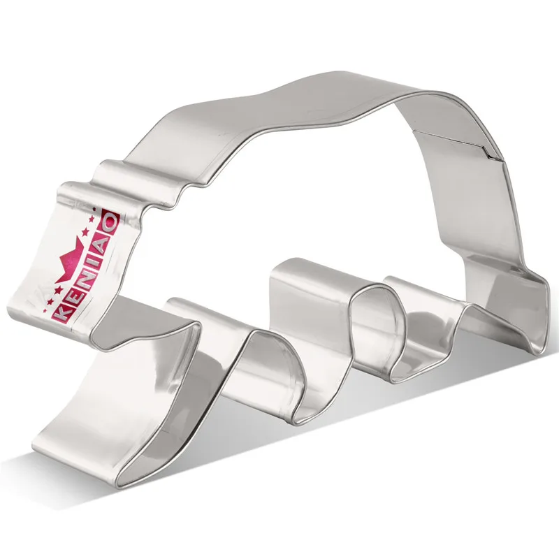 

KENIAO Polar Bear Cookie Cutter for kids - 11.6 x 6.7 cm - Woodland Animal Biscuit and Fondant Cutters - Stainless Steel