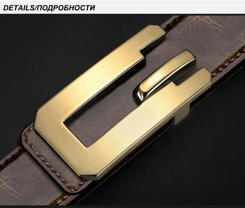 FAJARINA Новое поступление дизайн хорошее качество коровья кожа гладкая пряжка для ремня настоящие ремни 3,3 см два цвета на выбор LUFJ857