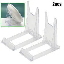 

Acrylic Display Stand Removable Bracket Transparent Easel Board Picture Stand Plastic Adjustable And Fixed