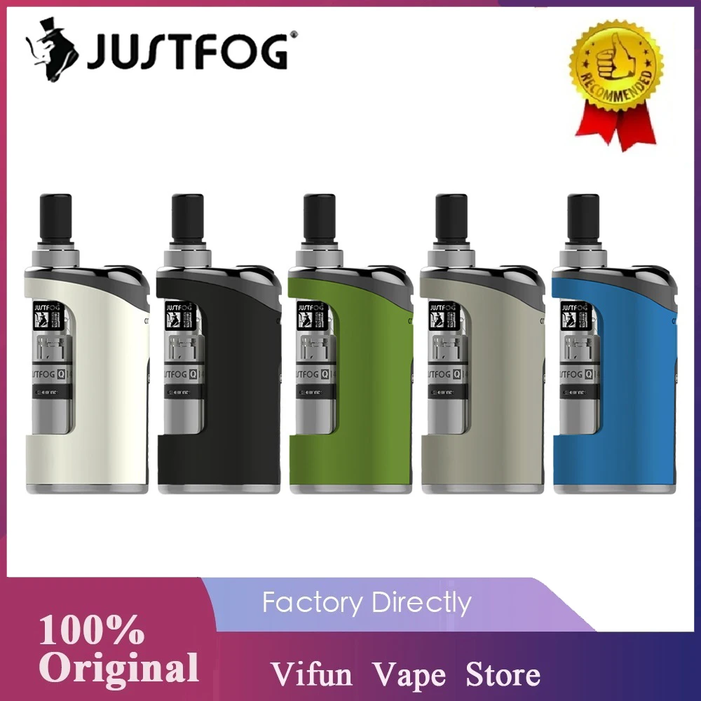 Оригинальный компактный набор JustFog 14 1500 мАч стартовый Vape wi Fi Q14 Clearomizer 1 8 мл VS Q16
