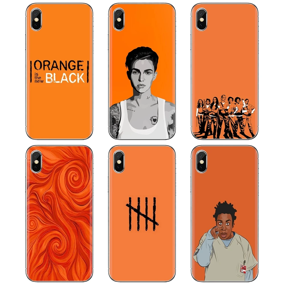 Для Samsung Galaxy J1 J2 J3 J4 J5 J6 J7 J8 Plus 2018 Prime 2015 2016 2017 EU Orange Is the New Black Красочный мягкий