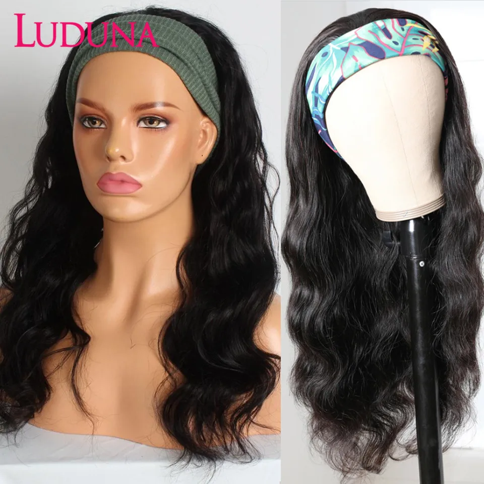 brazilian headband wig