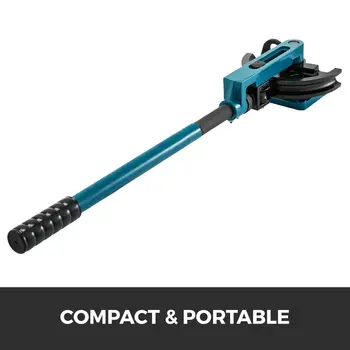 

Hand-held 10-25mm manual pipe bender for metal bending, with mold tool for workshop